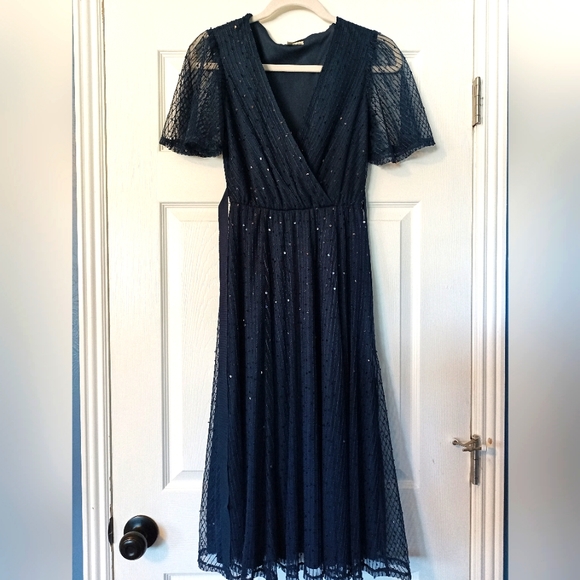 june & hudson Dresses & Skirts - June and Hudson Navy Party Dress